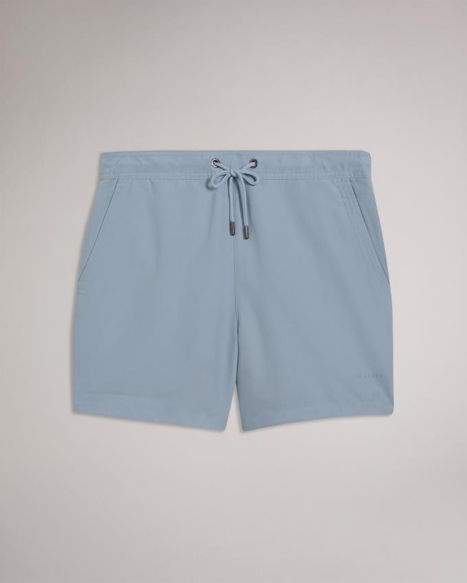 Short Ted Baker Plain Swim Bleu Homme | IOP-83003801